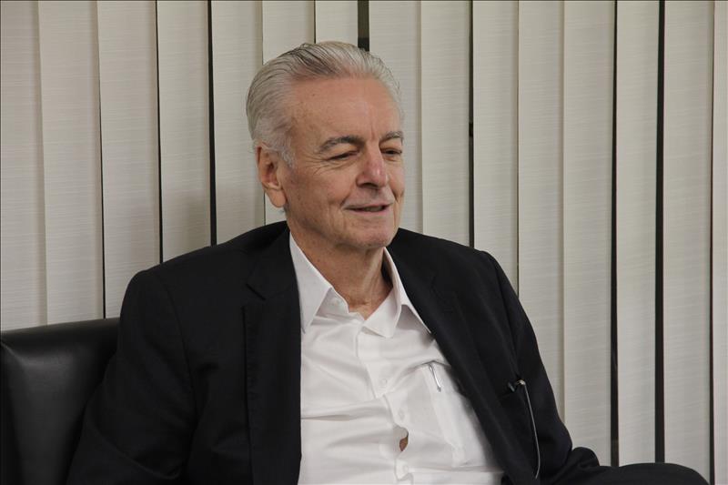 O Presidente do TCMSP, Conselheiro Domingos Dissei