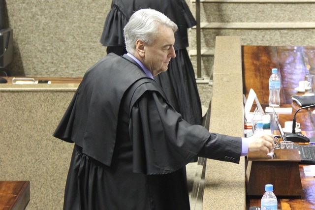 Conselheiro Domingos Dissei durante o seu voto